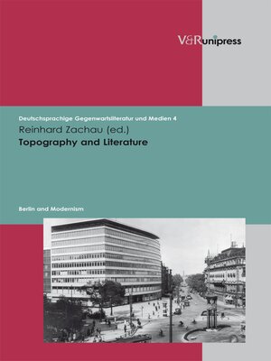 cover image of Topography and Literature